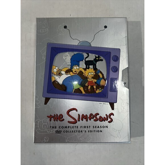 The Simpsons - The Complete‎ First Season (DVD, 2012, 3-Disc Set) - Picture 1 of 4